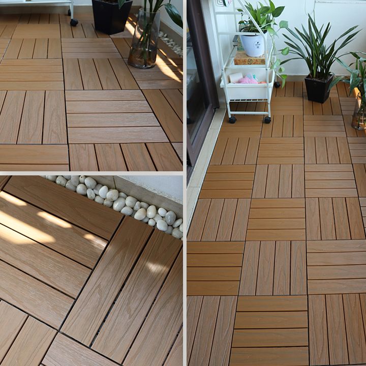 Square Click Parquet Tiles Composite Tiles Striped Pattern Tile Set