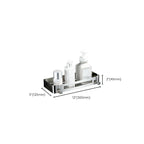 Modern Bathroom Hardware Set Silver Bathroom Shelf Bathroom Hardware Set