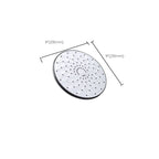 Round Showerhead Combo Modern Fixed Showerhead for Bathroom