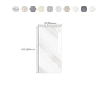 Modern Peel-and-Stick Back Wall PVC Rectangular Wall Tile for Kitchen and Bathroom