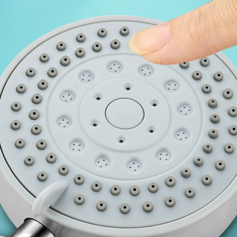 Stainless Steel Round Hand Shower Adjustable Spray Pattern Shower Head