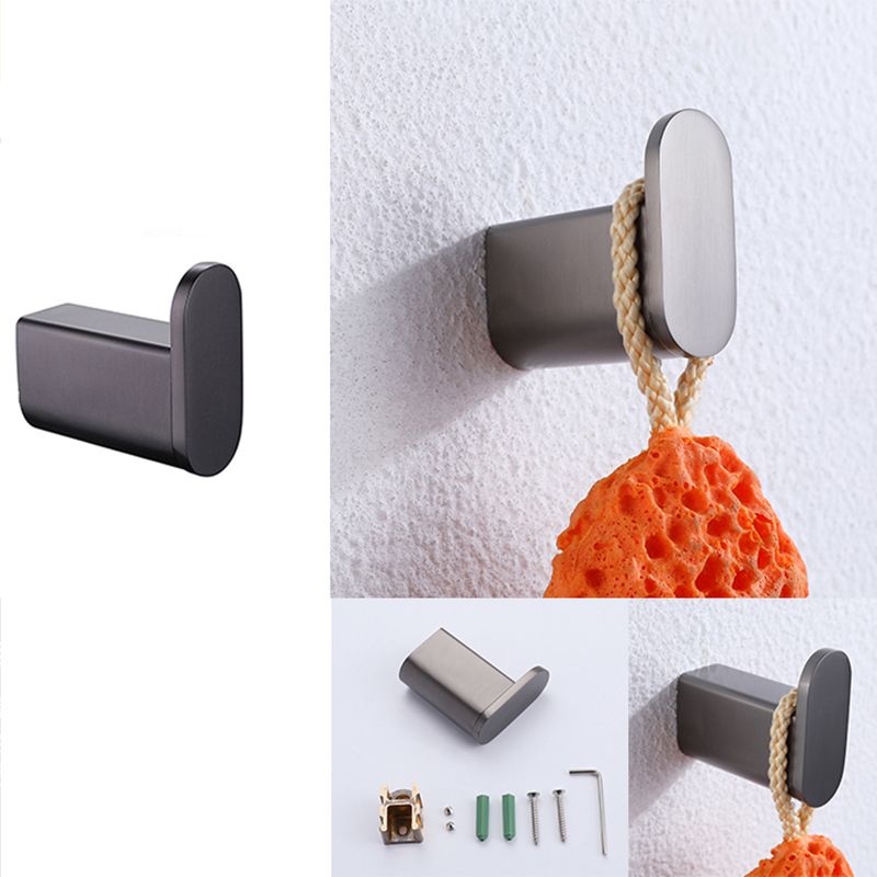 Dark gray modern bathroom accessory set stainless steel bathroom accessory set