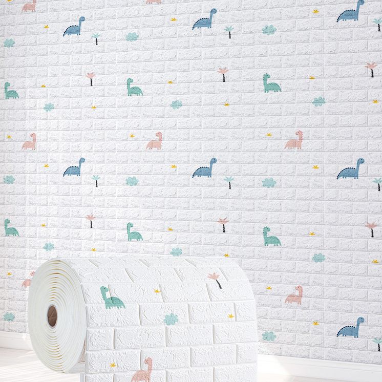 Industrial Wall Panel 3D Printing Bathroom Wall Panels in White