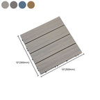 Square Click Parquet Tiles Composite Tiles Striped Pattern Tile Set