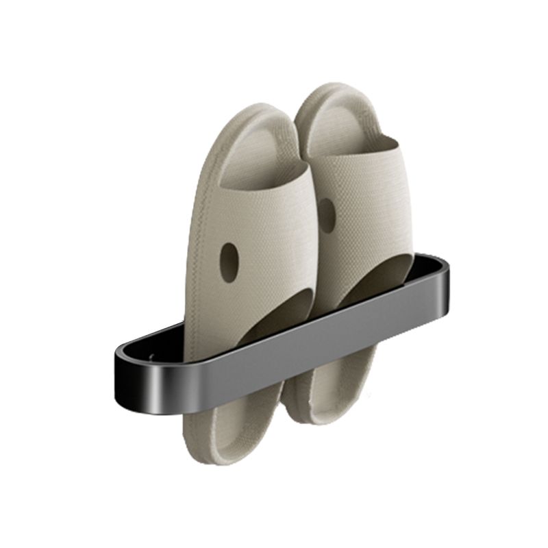 Minimalist Bathroom Accessory Set Metal Slipper Rack/Towel Holder