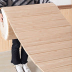 Modern Tin Back Wall Panel 3D Print Wood Grain Design