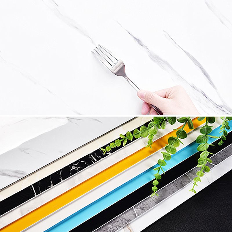 Waterproof removable field tile wallpaper and adhesive wall tile in rectangular shape