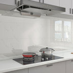 Modern Splash Protection Tiles Smooth Splash Protection Wallpaper for the Kitchen
