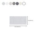 Modern kitchen tile waterproof smooth Peel and Stick splash guard tile