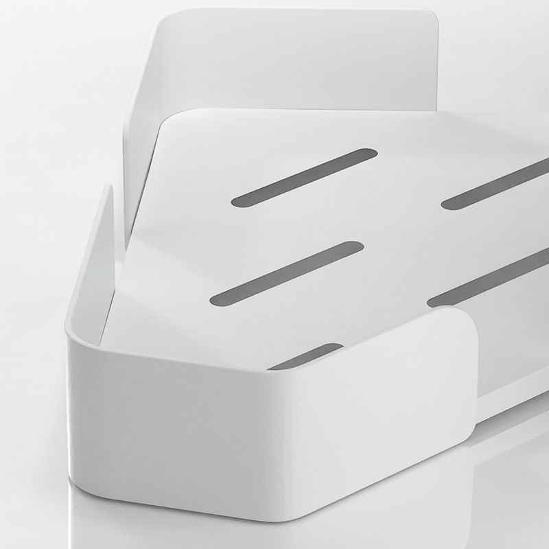 Modern Bathroom Hardware Set White Metal Bathroom Accessory Set