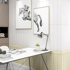 Living Room Wall Paneling Peel and Stick Wood Look Design Waterproof Wall Paneling