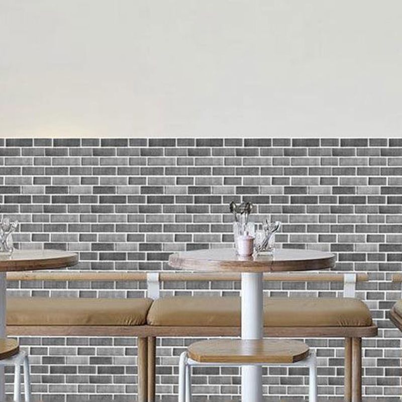 Industrial Wall Panel 3D Brick Bathroom Living Room Wall Panels Set of 5