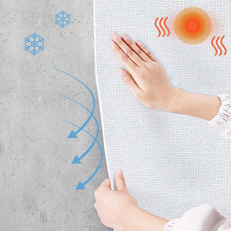 Foam wall panel fireproof living room solid color removable and stick-on wall panel