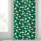 Polygon Peel and Stick Splash Guard Tile PVC Mosaic Peel and Stick Tile for the Kitchen