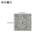 Peel and stick flooring vinyl square marble print indoor flooring vinyl