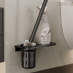 Modern Bathroom Accessories Set Black Bath Shelf Bath Accessories Set