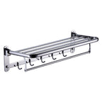 6-piece stainless steel modern bathroom accessories as a single item or as a set