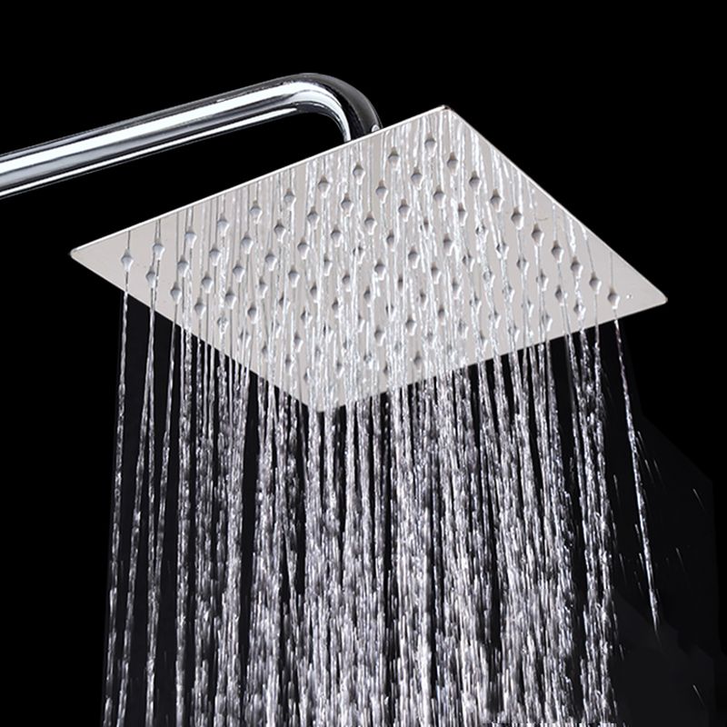 Solid large showerhead standard spray pattern large showerhead