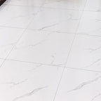 Home Vinyl flooring Peel and Stick Marble look square PVC floor coverings for the living room