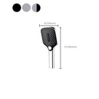 Handheld Shower Head 3 Settings Adjustable Spray Pattern Shower Head