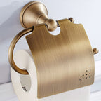Metal Bathroom Set 4-Piece Traditional Style Gold Bathroom Hardware Set