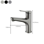 Modern Vessel Faucet Copper Single Handle Pull Down Vessel Faucet