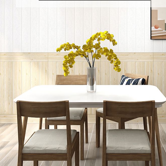 Modern Imitation Wood Grain Wall Access Panel Peel-and-Stick Foam Back Panel