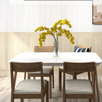 Modern Imitation Wood Grain Wall Access Panel Peel-and-Stick Foam Back Panel