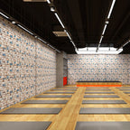 Industrial Wall Plank Brick Pattern Bathroom and Living Room Wall Panels
