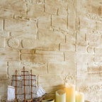Modern Wall Covering Peel and Stick Brick 3D Print Waterproof Wall Panel