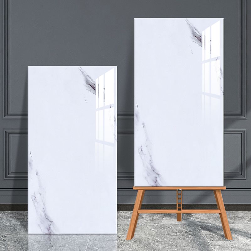 Contemporary Wallpaper Modern Style Bathroom Wallpaper with Rectangular Shape