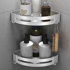 Silver Bathroom Set Modern Rust Protection Bathroom Accessories Individual or as Set