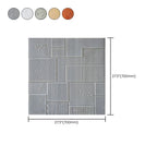 Industrial Wall Plank 3D Brick Bathroom Living Room Wall Panel Set of 1