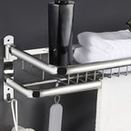Modern bathroom accessory set bathroom shelf towel bar bathroom accessories