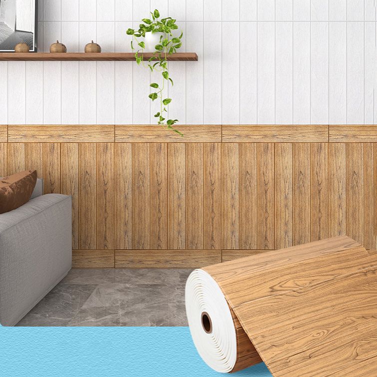 Modern Pearl Wall Trim Wood Grain Wall Access Panel Self-Adhesive Wall Tiles