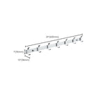Modern Bathroom Accessory Set Silver/Black Bathroom Accessory Kit