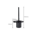 Modern Bathroom Accessories Black Paper Holder Bathroom Shelf Bathroom Accessory Set