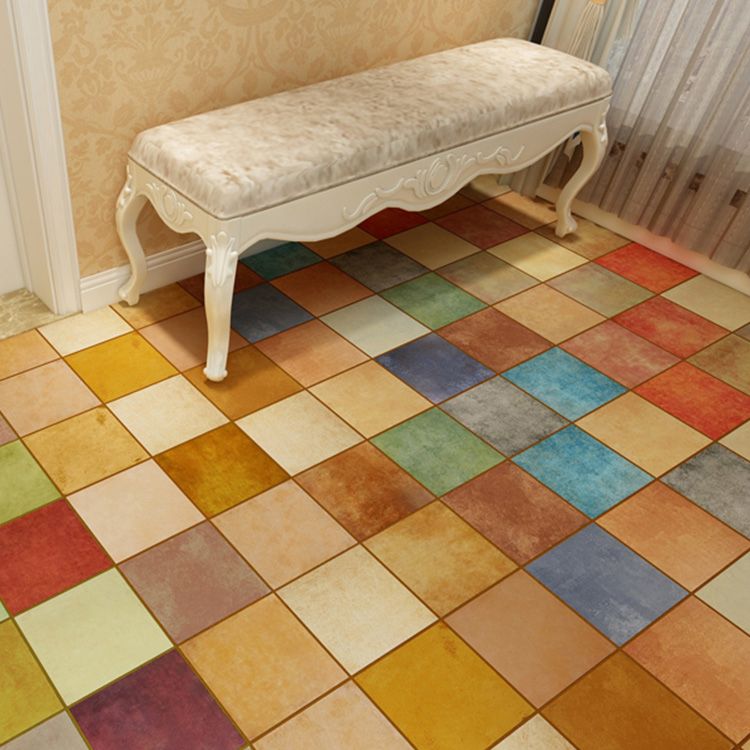 Multi-Tonal Style Vinyl Flooring Peel and Stick Vinyl Flooring with Low Gloss