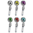 Contemporary Hand Shower Round Plastic Hand Shower with Adjustable Spray Pattern