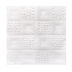 Modern wall covering foam 3D embossed peel and stick wall panel