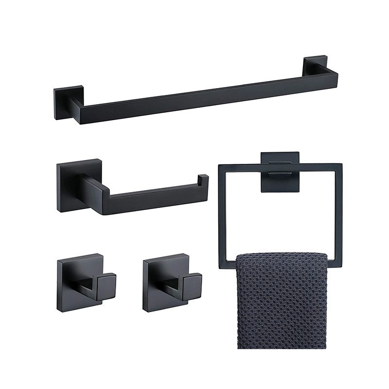 Stainless Steel Bathroom Accessories as Single Piece or in Set Modern Bathroom Hardware