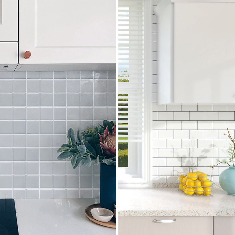 Modern Wallpaper Field Tile/Single Tile Peel and Stick Backsplash