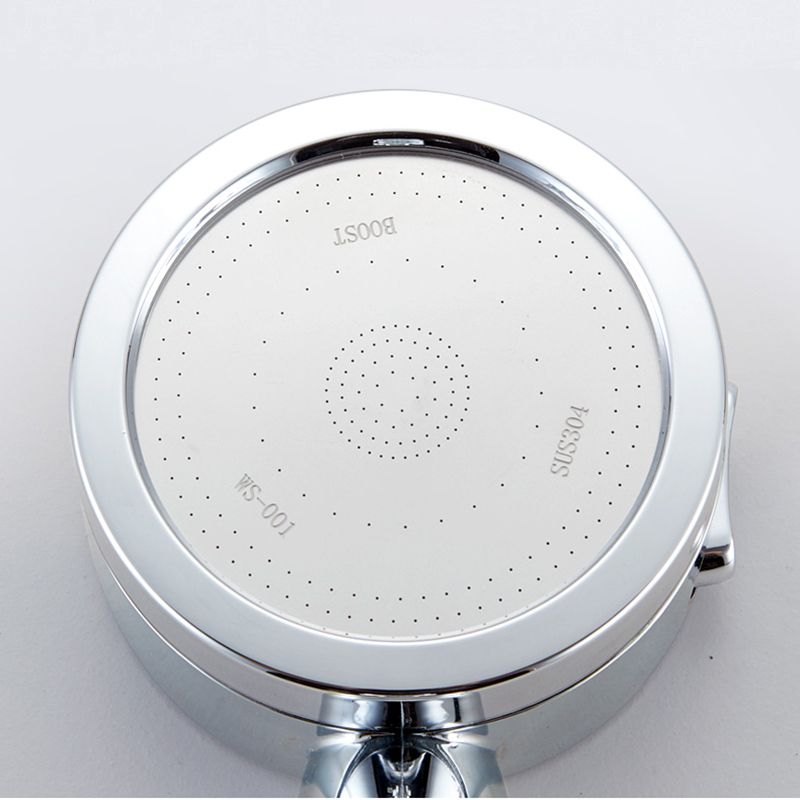 Modern Shower Head Adjustable Spray Pattern Rotatable Round Hand Shower