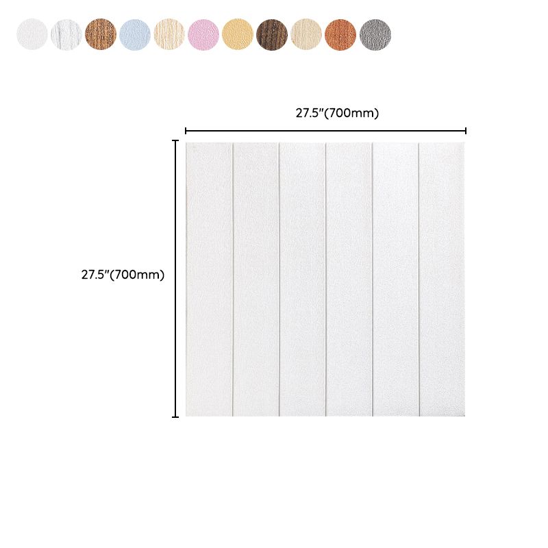 Contemporary Wall Paneling Interior Peel and Press Wall Paneling with Waterproof