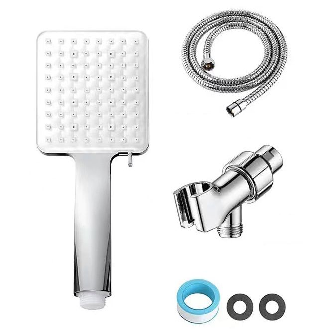 Square modern handheld shower head leak-proof wall-mounted shower head