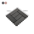 Striped pattern terrace tiles interlocking tiles kit outdoor patio