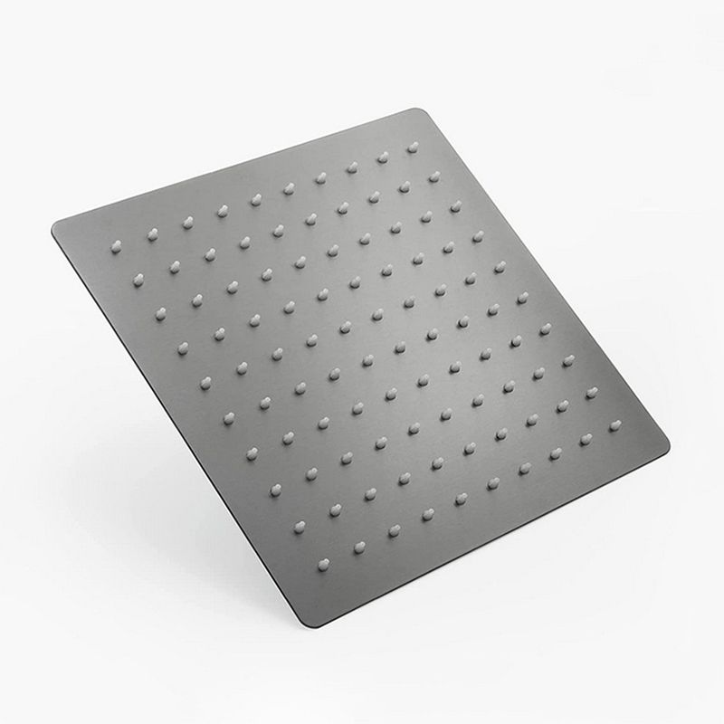 Stainless Steel Square Shower Head Standard Spray Pattern Wall Mounted Shower Head