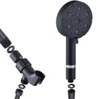 10 Functions Shower Head with Spray Gun Booster Filter Handheld Shower Head