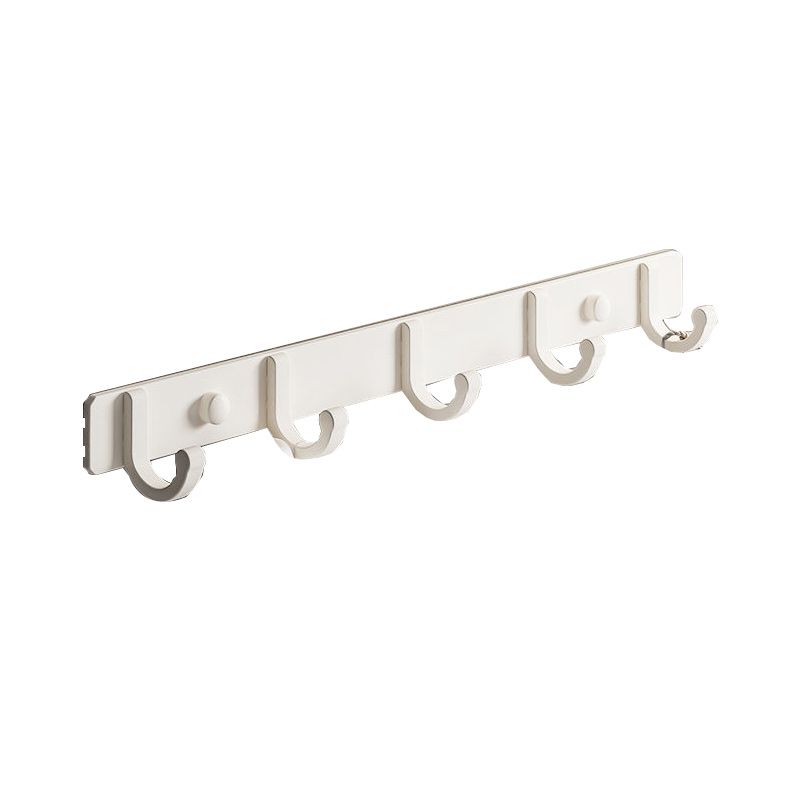 White contemporary bathroom accessory set stainless steel aluminum bathroom set