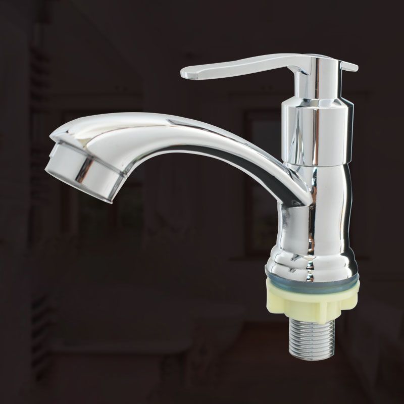 Modern Bathroom Faucet Chrome Knob Handle with Water Hose Basin Faucet
